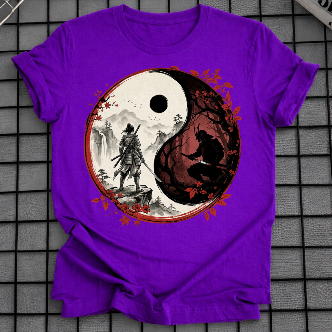 SAMURAI YIN YANG T-SHIRT