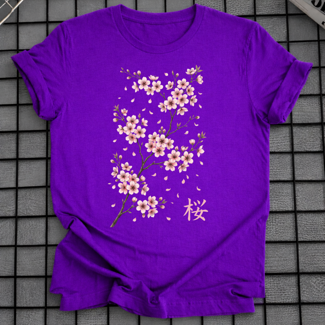 KIRSCHBLÜTEN FRÜHLINGS-T-SHIRT