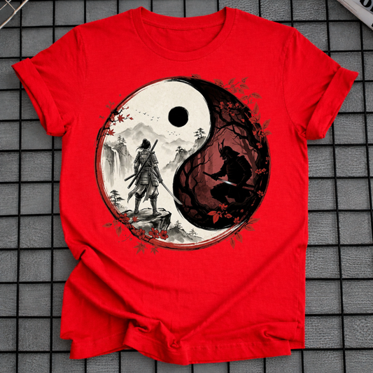 SAMURAI YIN YANG T-SHIRT