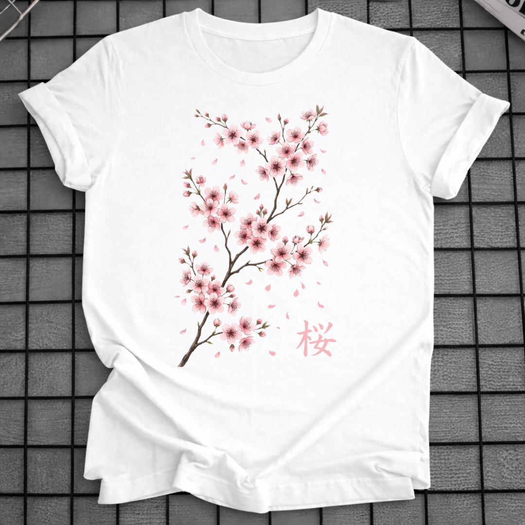 KIRSCHBLÜTEN FRÜHLINGS-T-SHIRT