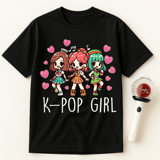 K-POP GIRL CHIBI UNISEX T-SHIRT
