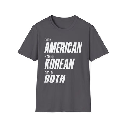 BORN AMERICAN RAISED KOREAN T-SHIRT