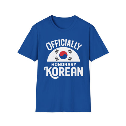 Officially Honorary Korean T-Shirt – Korea Flag Pride Tee