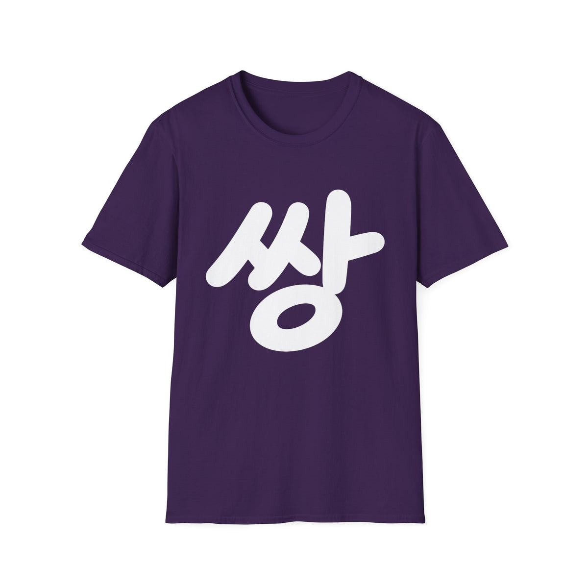 Korean 'ssang' Graphic T-Shirt — Bold Hangul Streetwear Tee