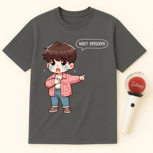 NEXT EPISODE K-DRAMA ADDICT UNISEX T-SHIRT