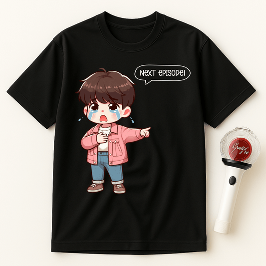 NEXT EPISODE K-DRAMA ADDICT UNISEX T-SHIRT