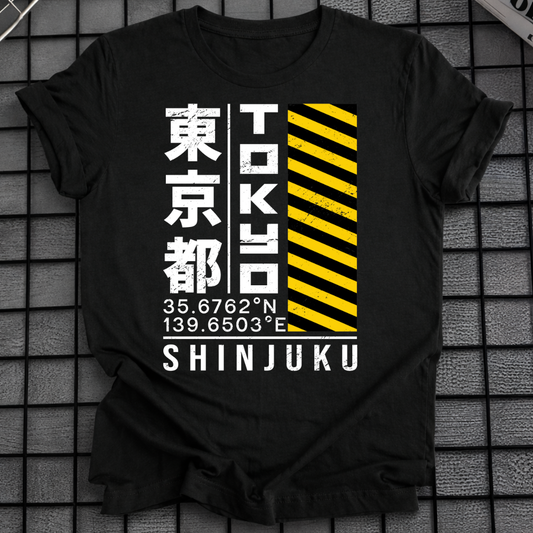 TOKYO SHINJUKU COORDINATES T-SHIRT