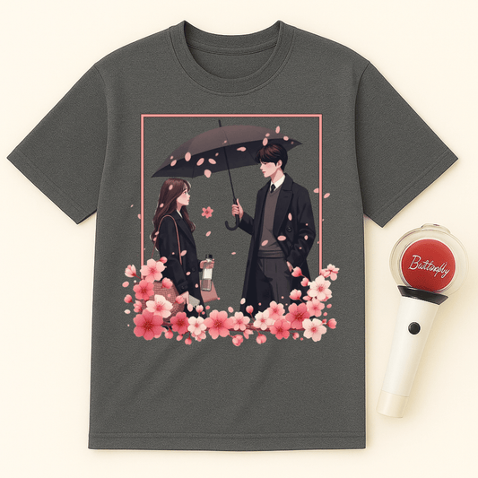 ROMANTIC K-DRAMA COUPLE UNISEX T-SHIRT