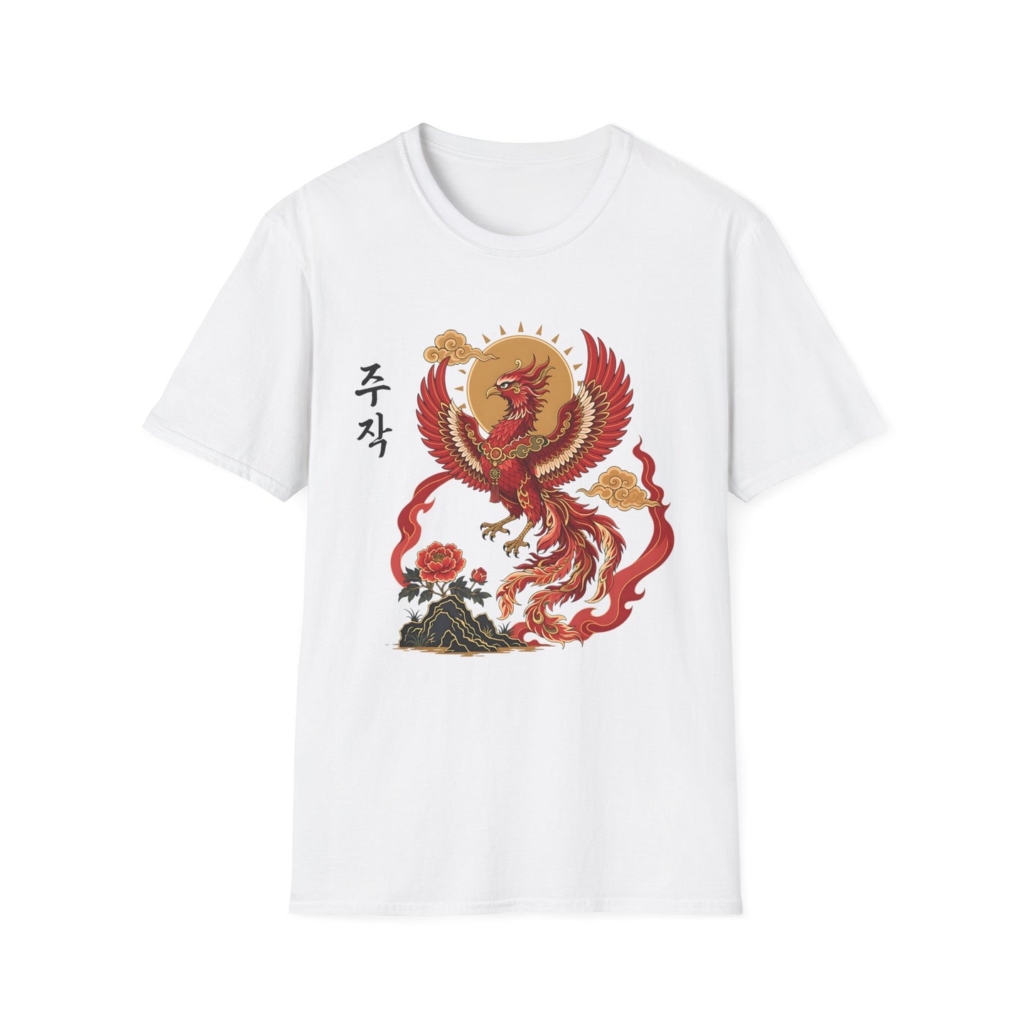 JUJAK KOREAN VERMILION T-SHIRT