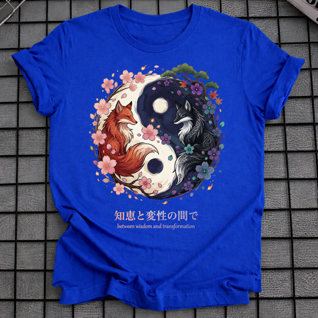 YIN YANG KITSUNE FOX T-SHIRT