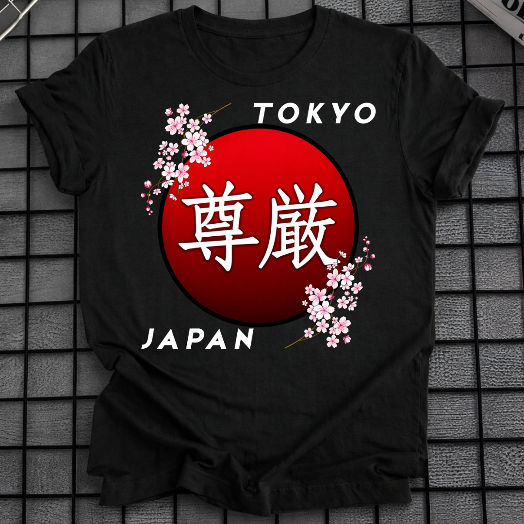 TOKIO JAPAN KIRSCHBLÜTEN T-SHIRT