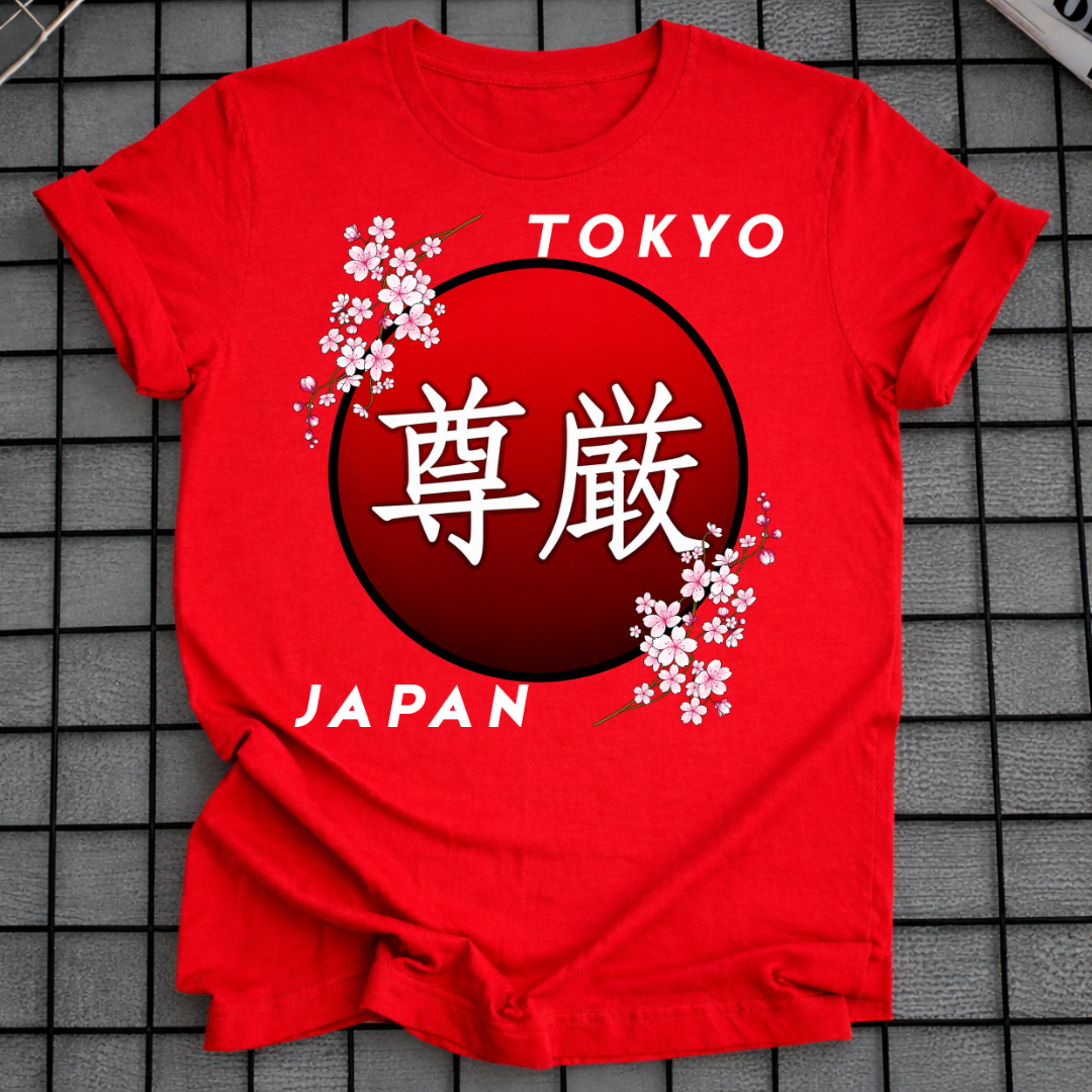 TOKIO JAPAN KIRSCHBLÜTEN T-SHIRT