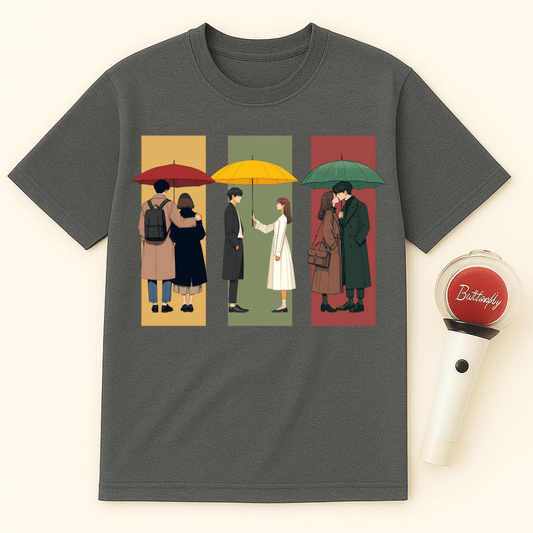 ROMANTIC K-DRAMA COUPLES UNISEX T-SHIRT