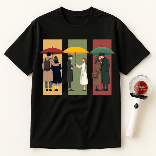ROMANTIC K-DRAMA COUPLES UNISEX T-SHIRT