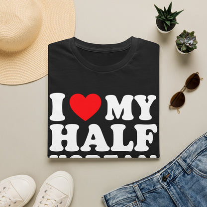 I LOVE MY HALF KOREAN WIFE T-SHIRT