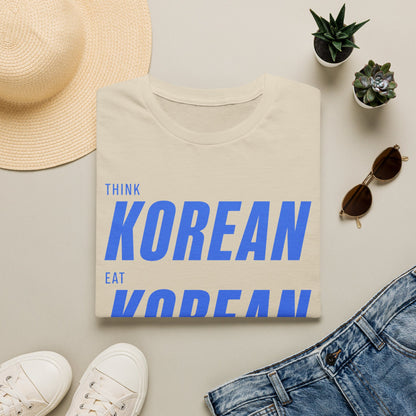 THINK EAT LIVE KOREAN T-SHIRT