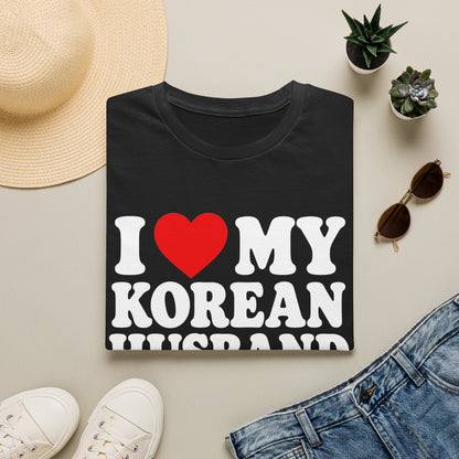 I LOVE MY KOREAN HUSBAND T-SHIRT