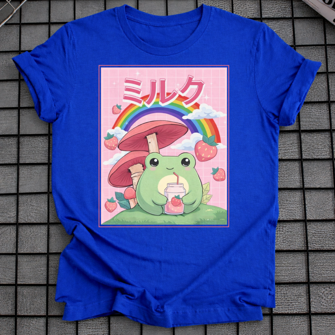 FROSCH-ERDBEER-T-SHIRT