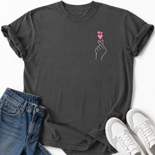 K-POP FINGERHERZ T-SHIRT