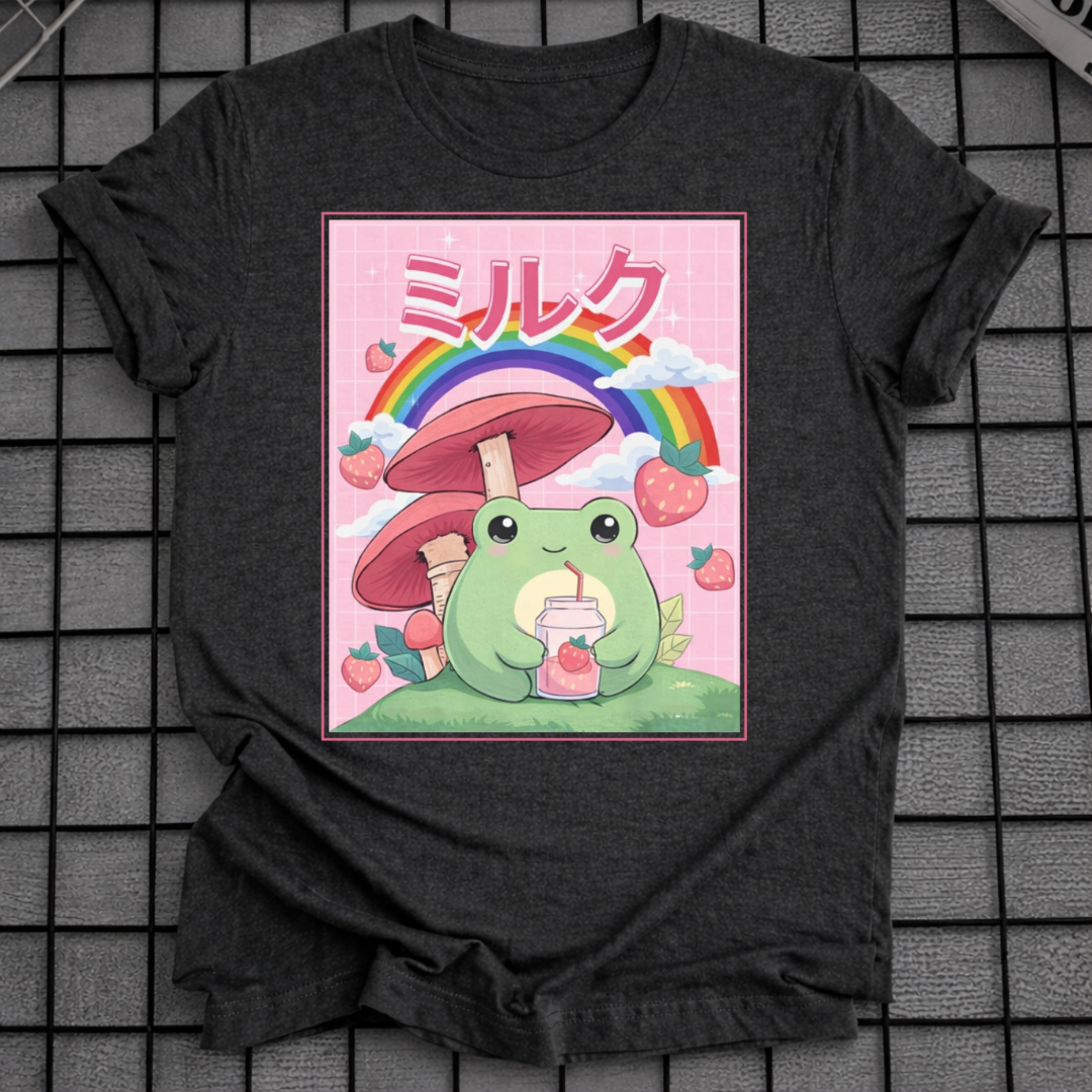 FROSCH-ERDBEER-T-SHIRT