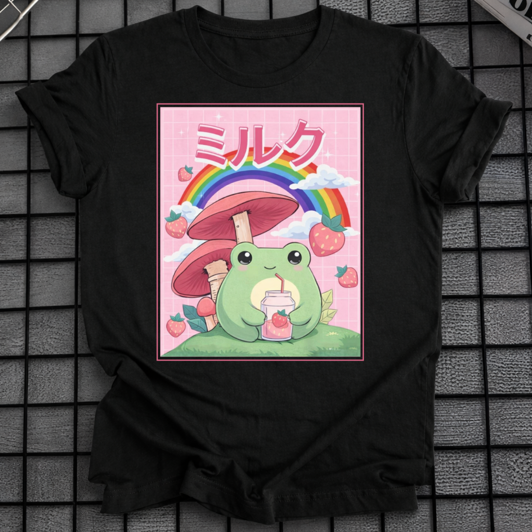 FROSCH-ERDBEER-T-SHIRT