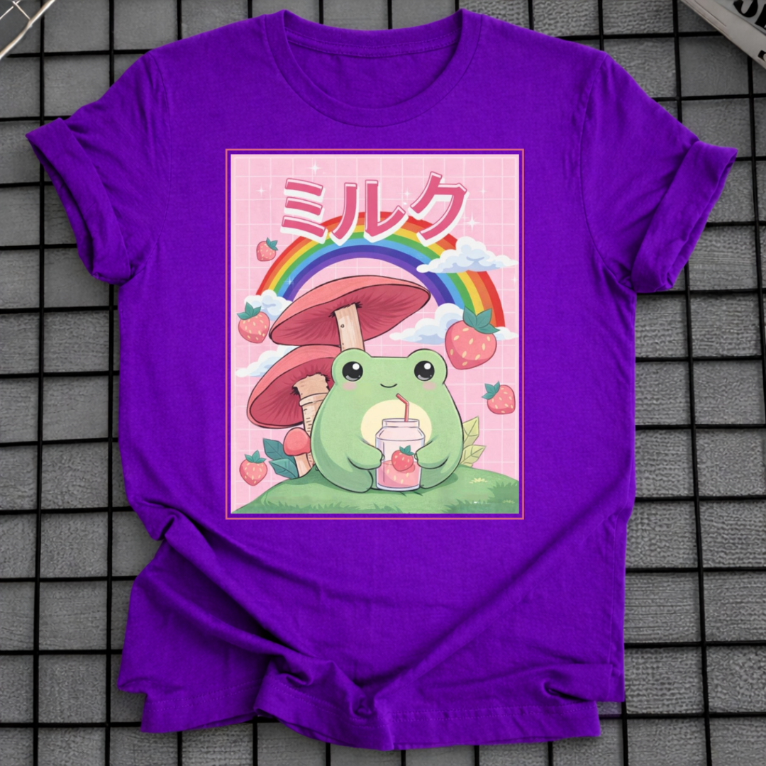 FROSCH-ERDBEER-T-SHIRT