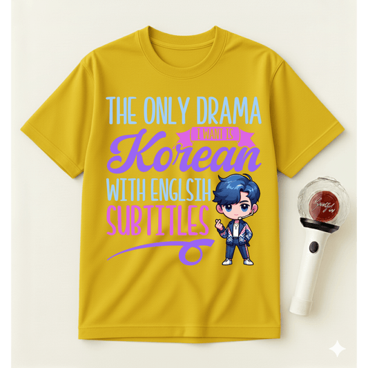 K-DRAMA ADDICT T-SHIRT