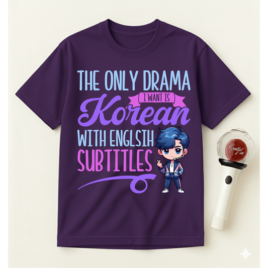 K-DRAMA ADDICT T-SHIRT