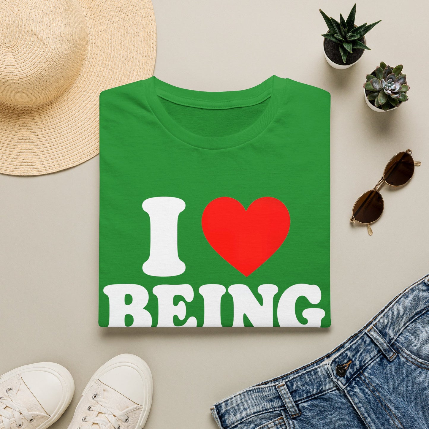 I Love Being Korean T-Shirt — Korean Pride Graphic Tee