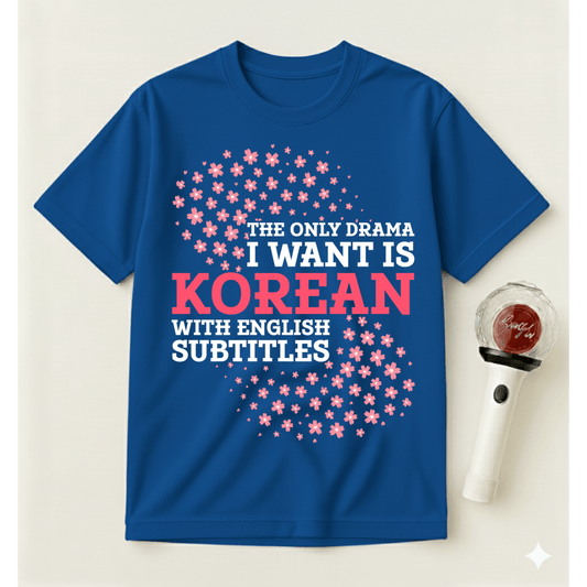 KOREAN WITH ENGLISH SUBTITLES T-SHIRT