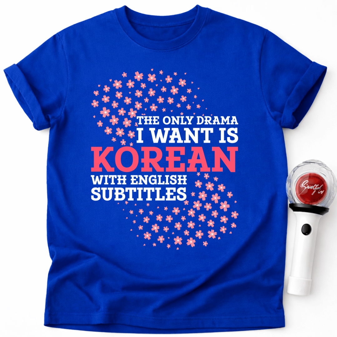 KOREAN WITH ENGLISH SUBTITLES T-SHIRT