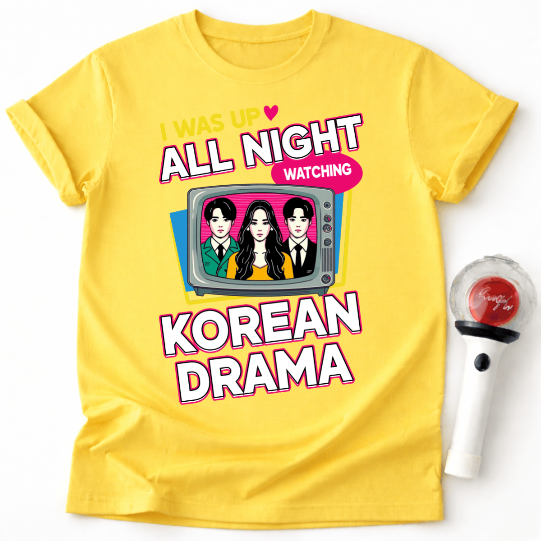 K-DRAMA-SERIENMARATHON-T-SHIRT