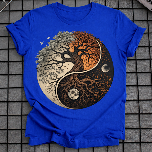 YIN YANG TREE T-SHIRT
