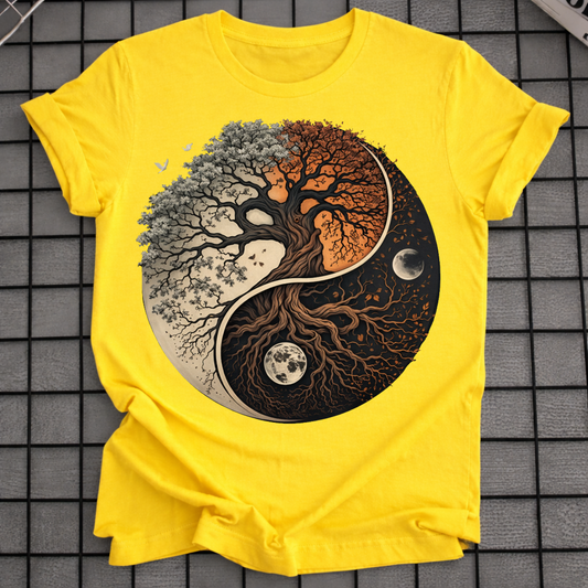 YIN YANG TREE T-SHIRT