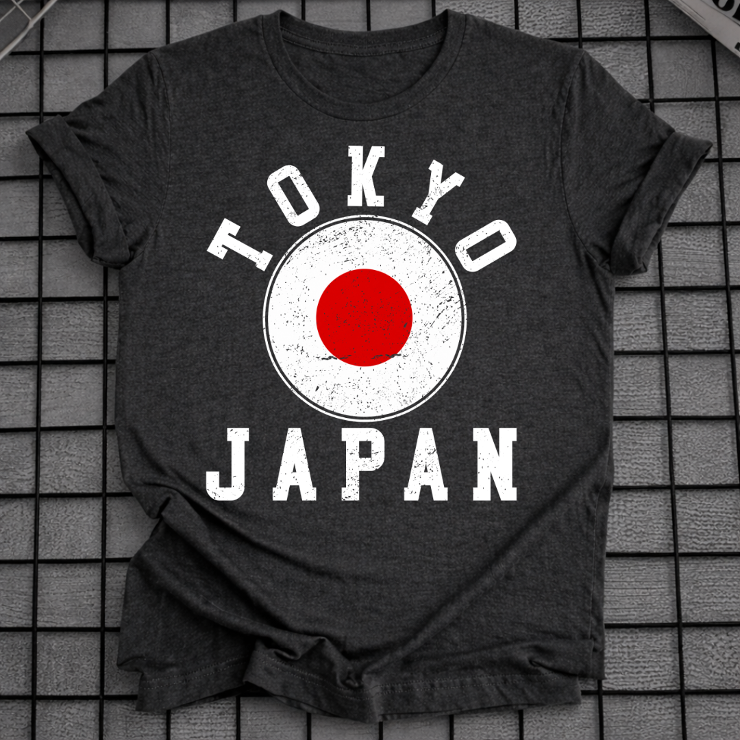 TOKIO JAPANISCHE FLAGGE T-SHIRT
