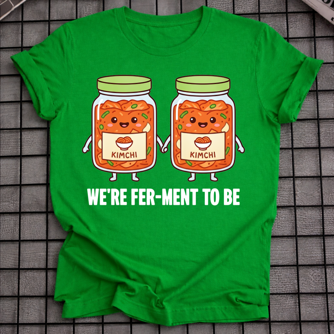 WE'RE FER-MENT TO BE T-SHIRT