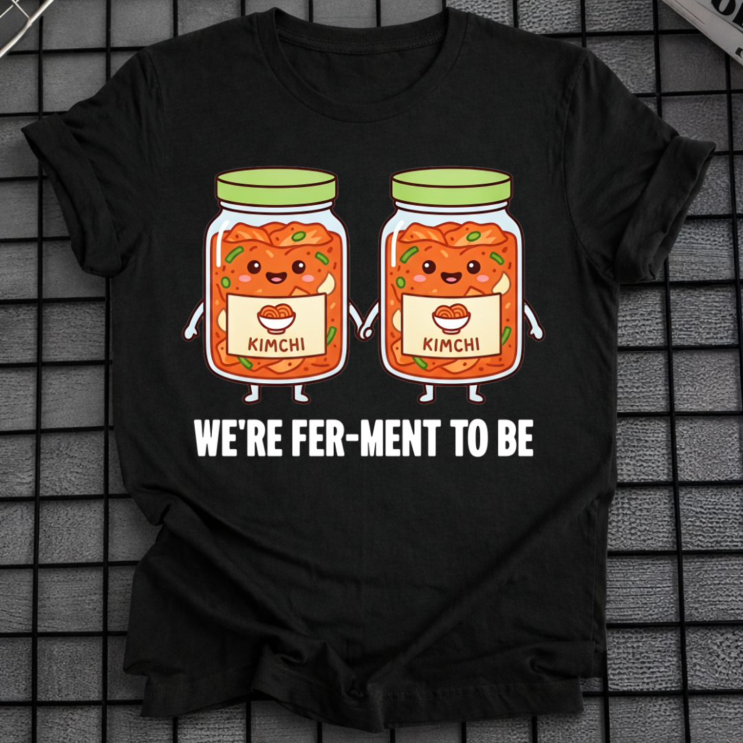 WE'RE FER-MENT TO BE T-SHIRT