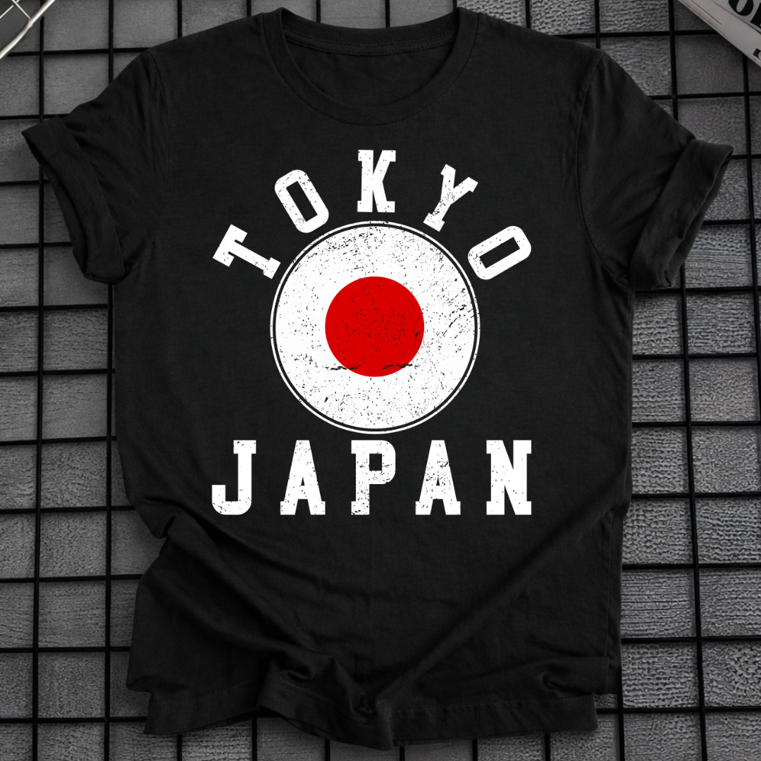 TOKIO JAPANISCHE FLAGGE T-SHIRT