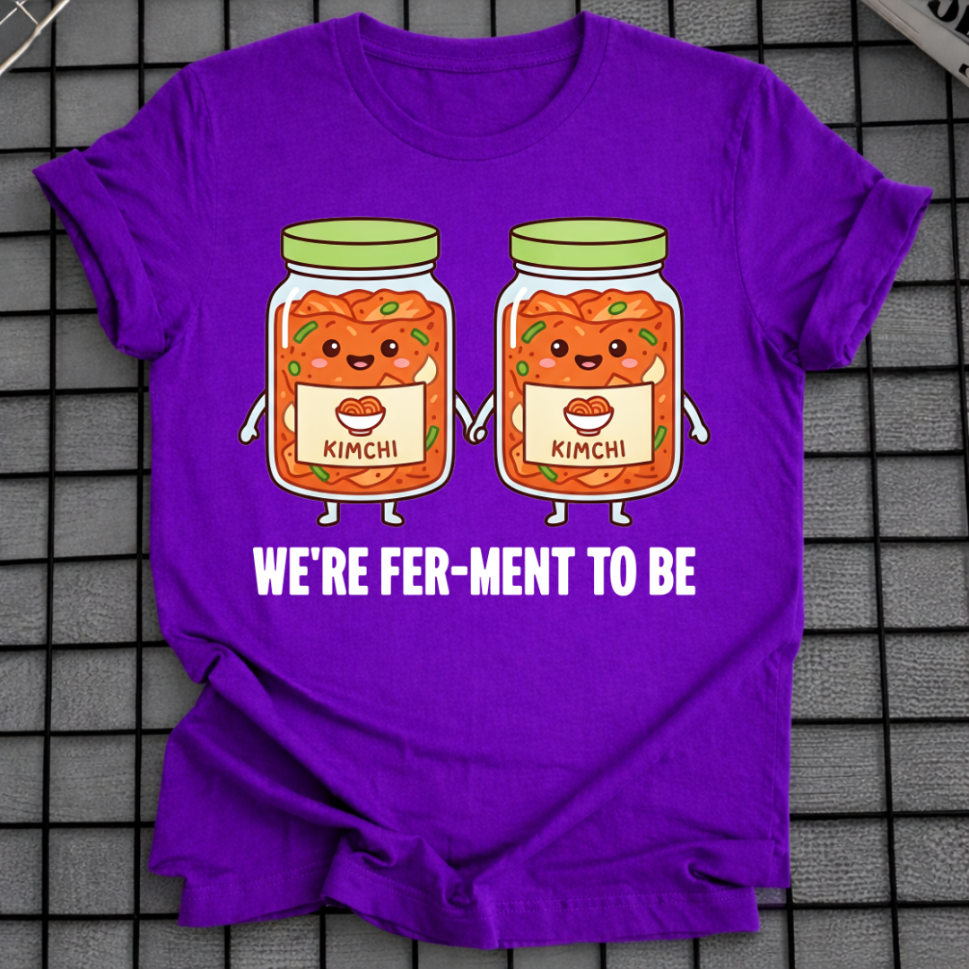WE'RE FER-MENT TO BE T-SHIRT