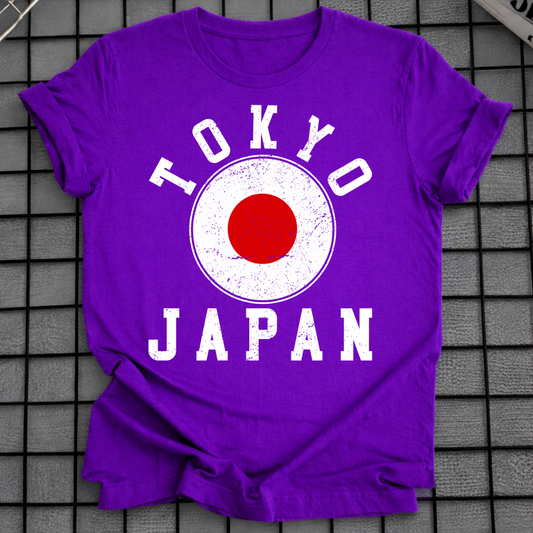 TOKYO JAPAN FLAG T-SHIRT