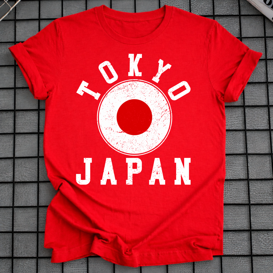 TOKIO JAPANISCHE FLAGGE T-SHIRT