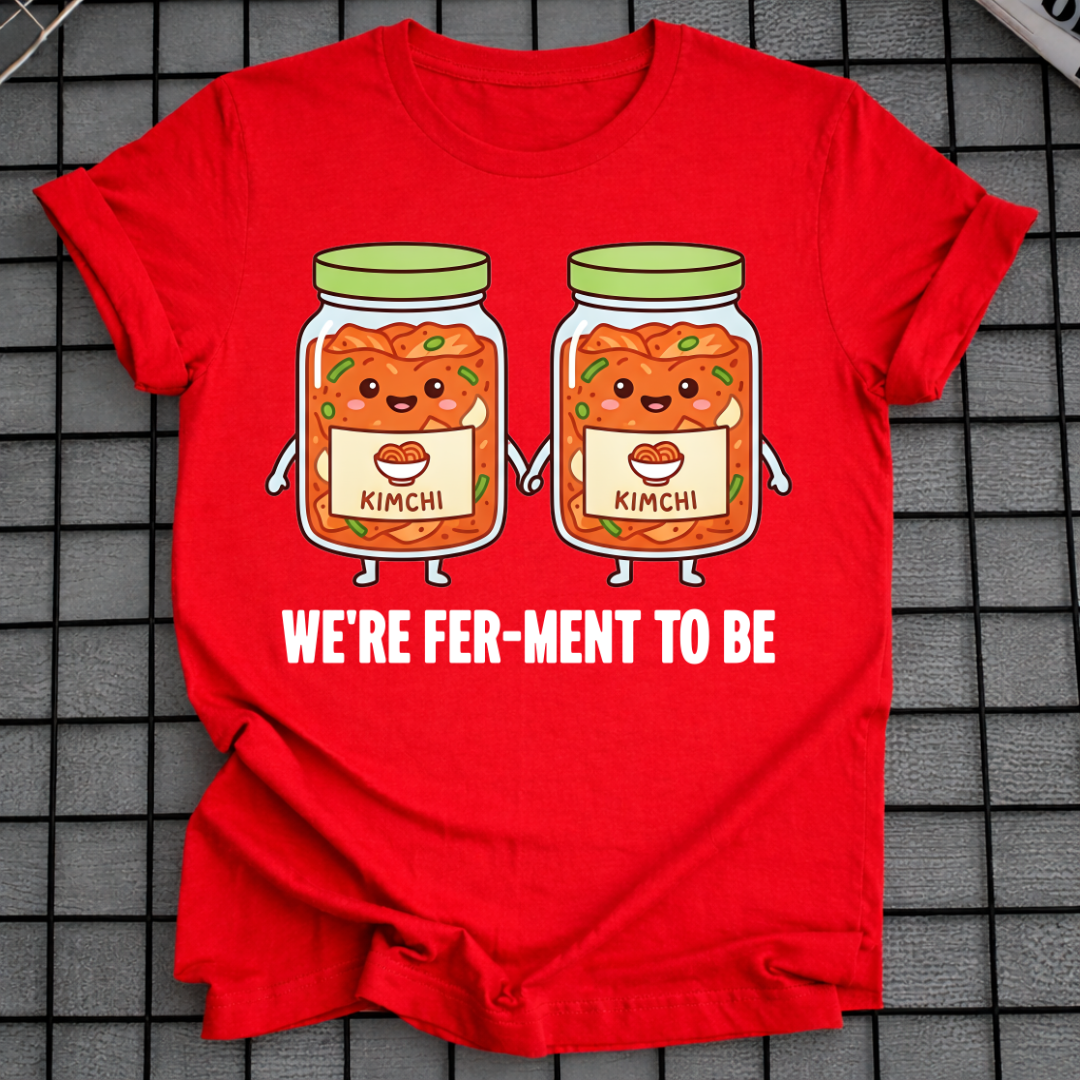 WE'RE FER-MENT TO BE T-SHIRT