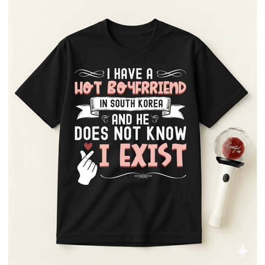 HOT BOYFRIEND IN KOREA T-SHIRT