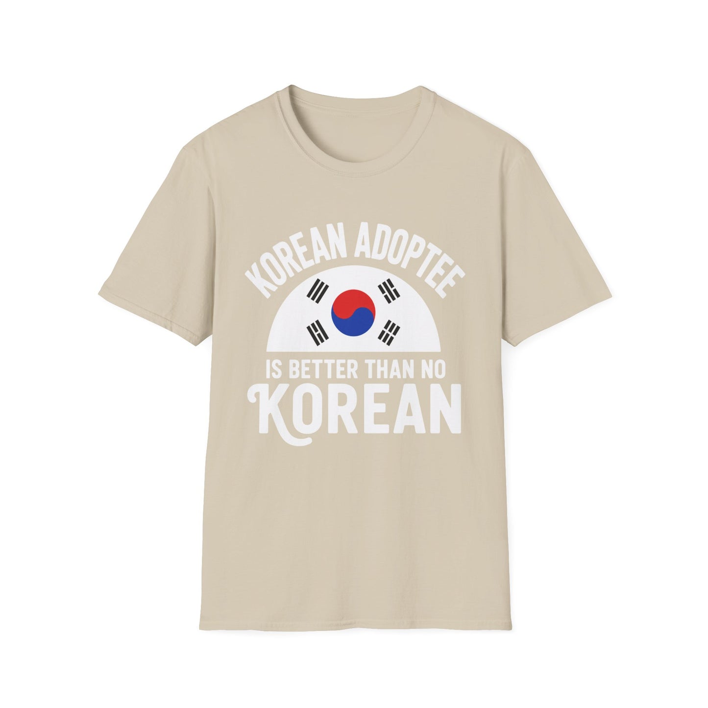 Korean Adoptee T-Shirt – Proud Korean Flag Graphic Tee