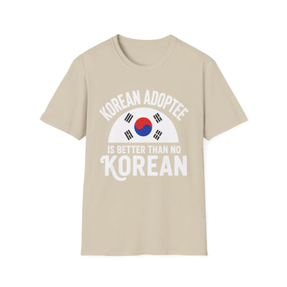 Korean Adoptee T-Shirt – Proud Korean Flag Graphic Tee