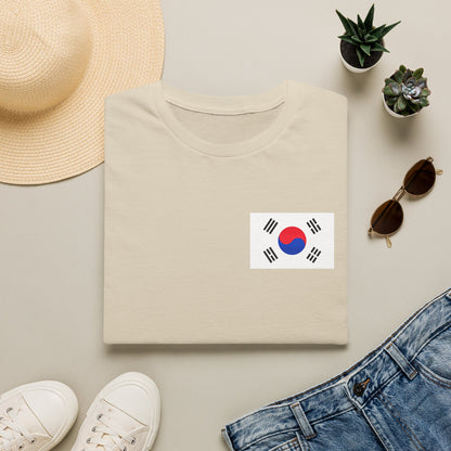 Korean Flag T-Shirt – South Korea Taegeukgi Pocket Tee