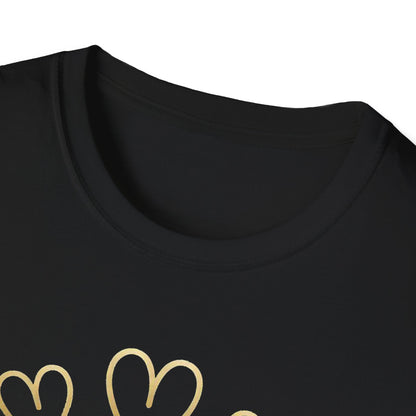 Heartfelt Gesture Unisex Softstyle T-Shirt - Cute Love Design