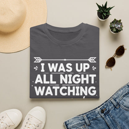 Korean Drama Fan T-Shirt — "I Was Up All Night Watching Korean Drama" Tee