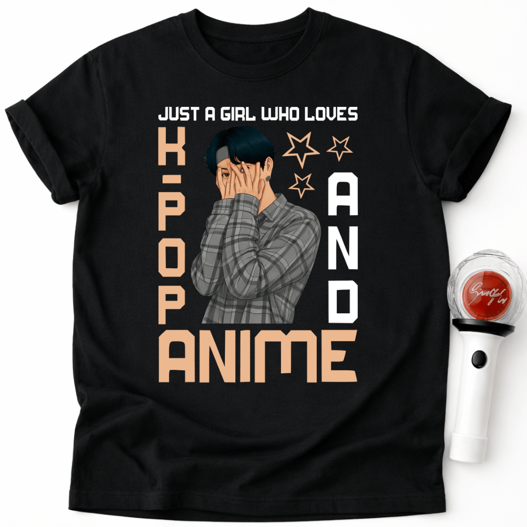 K-POP- UND ANIME-T-SHIRT