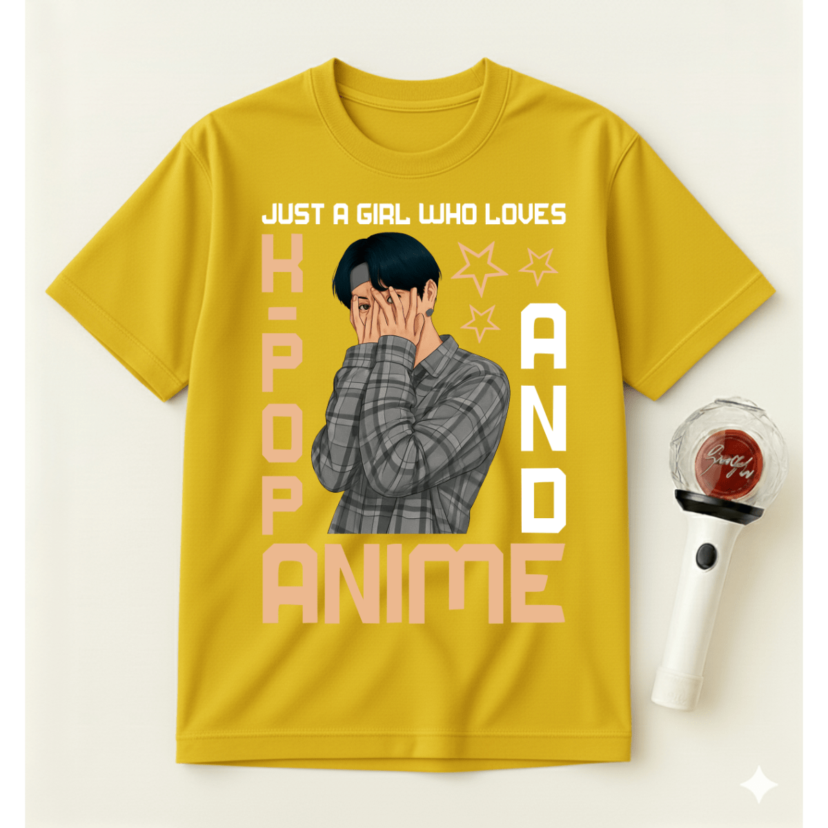 K-POP AND ANIME T-SHIRT